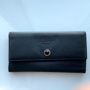 Bulgari authentic wallet leather, brand new black
